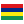 National flag of Mauritius Rupee