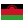 National flag of Malawian Kwacha