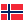 National flag of Norwegian Krone